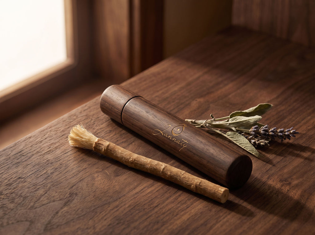 Miswak in Aufbewahrungsbox
