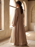 Abaya Élégance — Bestickter Saum